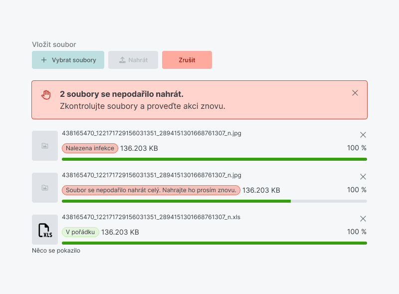 Ukázka Fileupload – Fileupload Adv 02