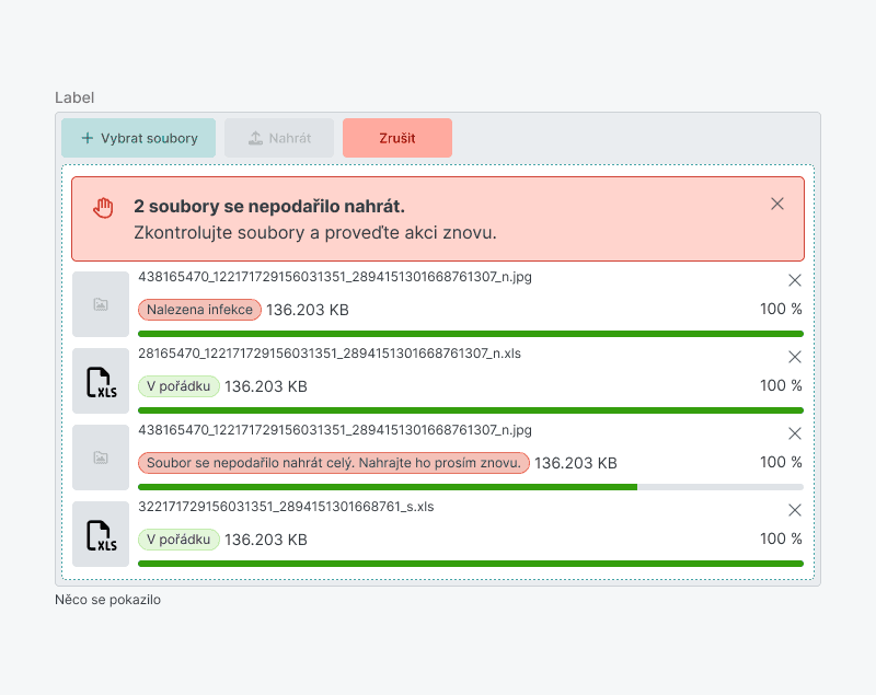 Ukázka Fileupload – Fileupload Adv 02