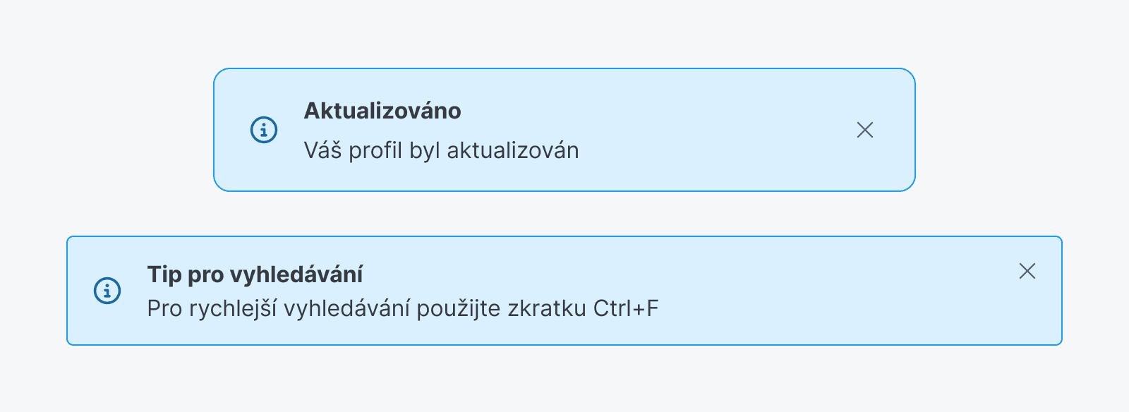 Info stav