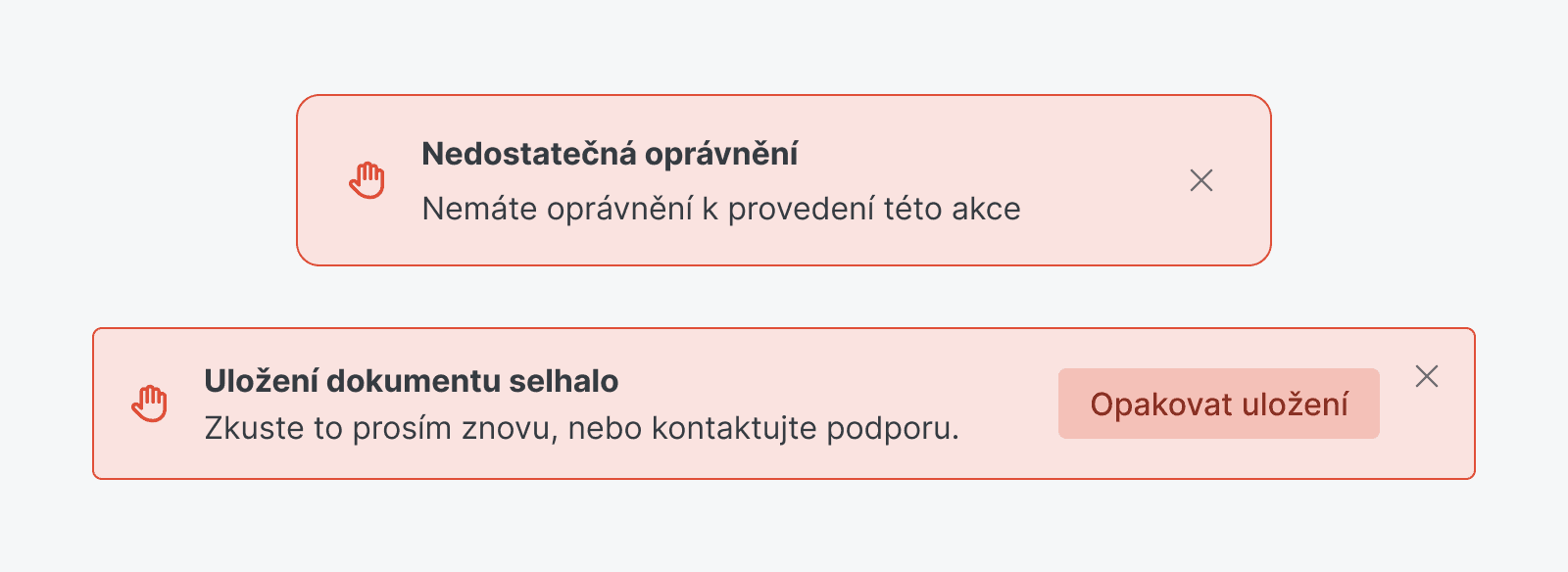 Danger stav