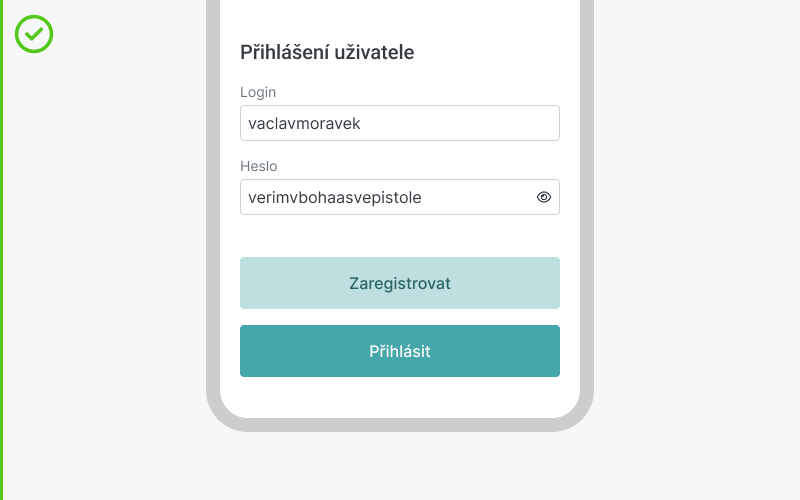 Vertikální zarovnání tlačítek přes celou šířku