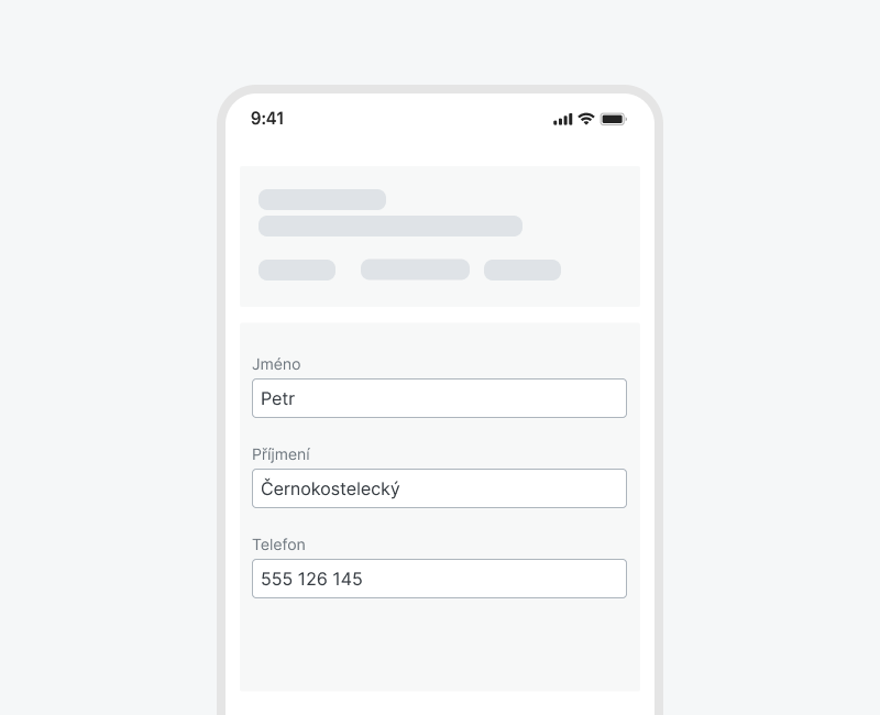 Ukázka Input – Input Rsp