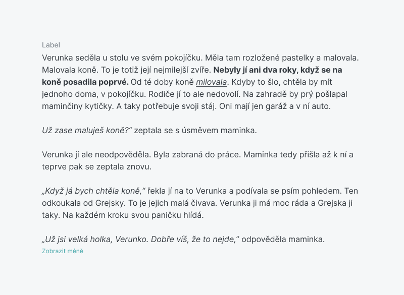 Ukázka Plaintext – Plaintext 03